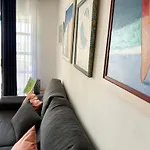 Spacious Art With Large Terrace, Relaxing Ocean View, Near Beaches * 阿德耶